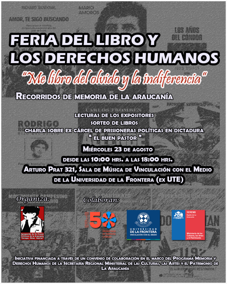 FERIA DEL LIBRO Y LOS DERECHOS HUMANOS-temuco