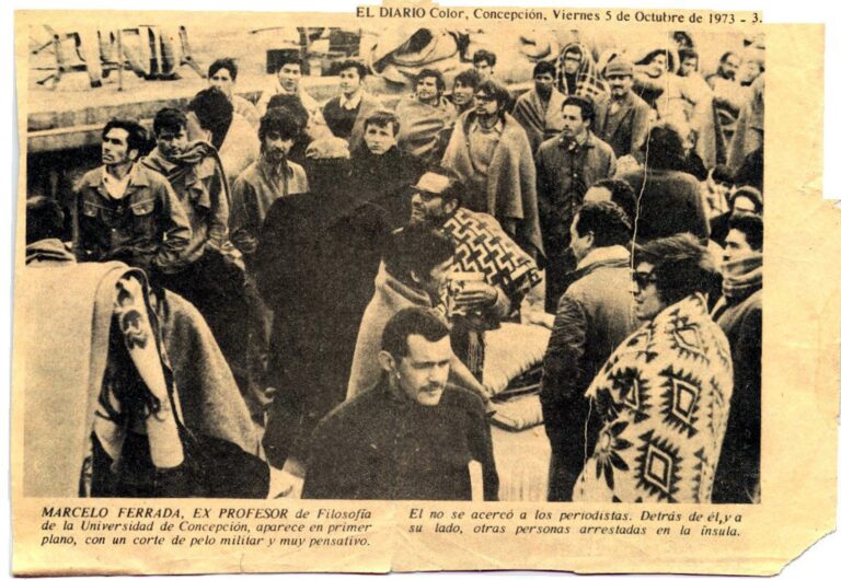 Diálogo de las Memorias isla quiriquina/Tomé