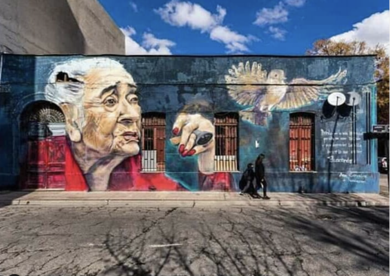 Visitas guiadas murales anita gonzález  / Patricio Bustos / Caso Lonquén – barrio yungay