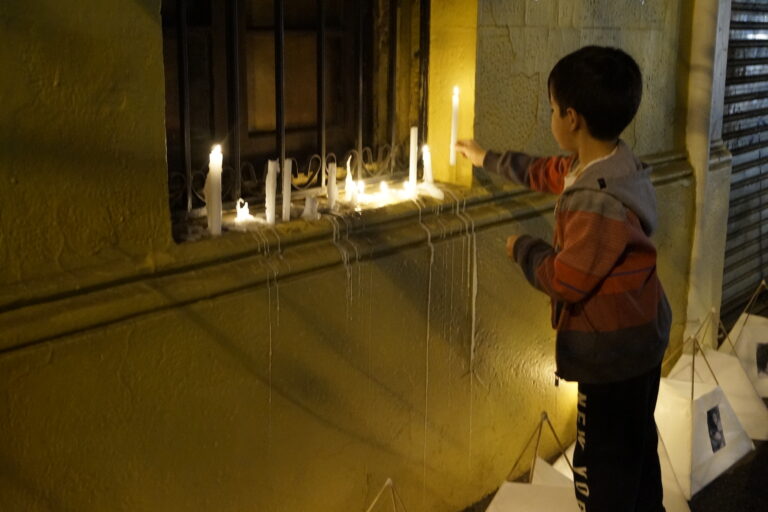 velatón 11 septiembre ex clínica santa lucía