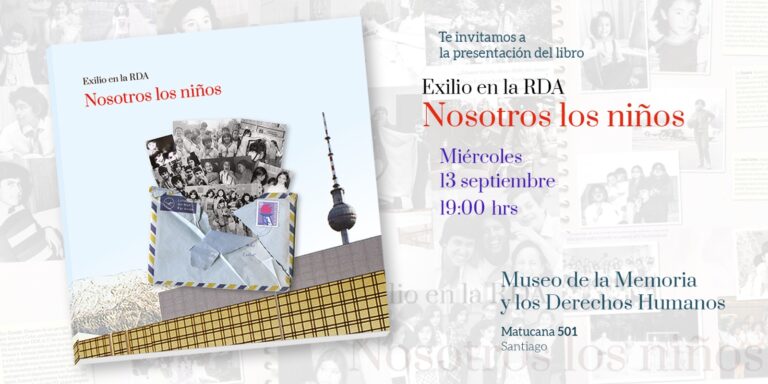 Presentación libro «exilio en la rdA. nosotros Los niños»