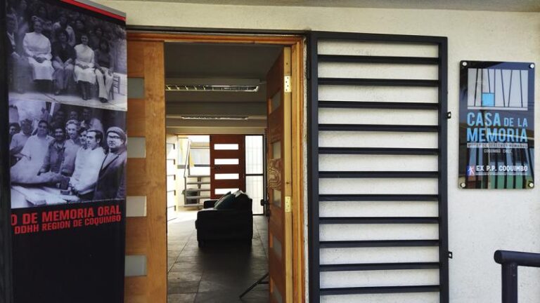 Acto de pre inauguración de la Casa de la Memoria de Coquimbo