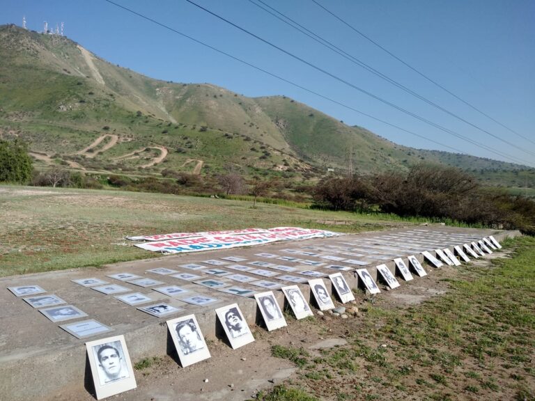 Plantación Un bosque de memoria en Cerro Chena