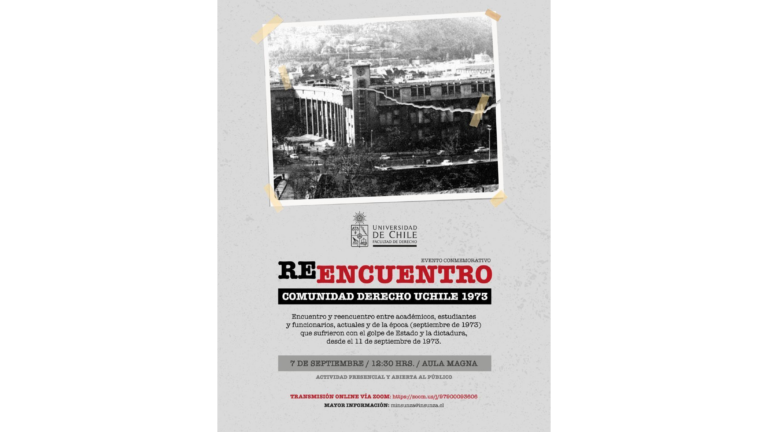 re-encuentro derecho u.Chile 1973