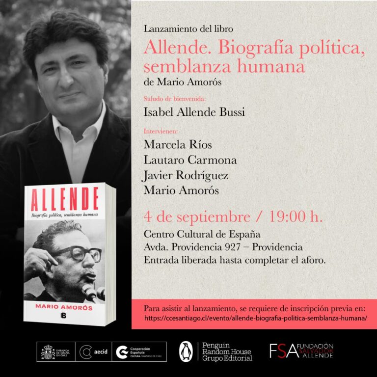Lanzan Libro «Allende. Biografía política, Semblanza Humana»
