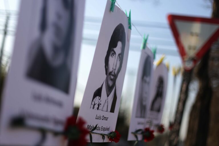 Conmemoración del Día de los Derechos Humanos en el Parque por la Paz Villa Grimaldi