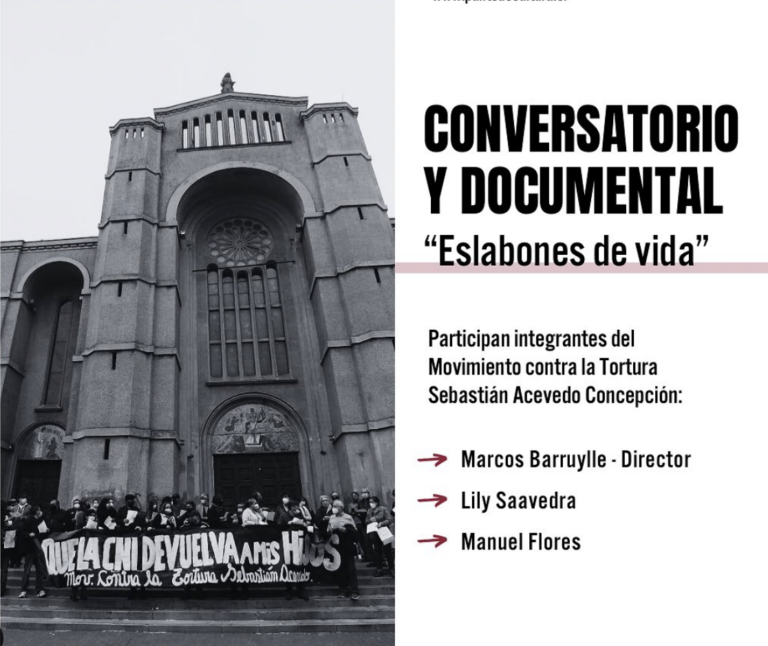 conversatorio y documental: eslabones de vida