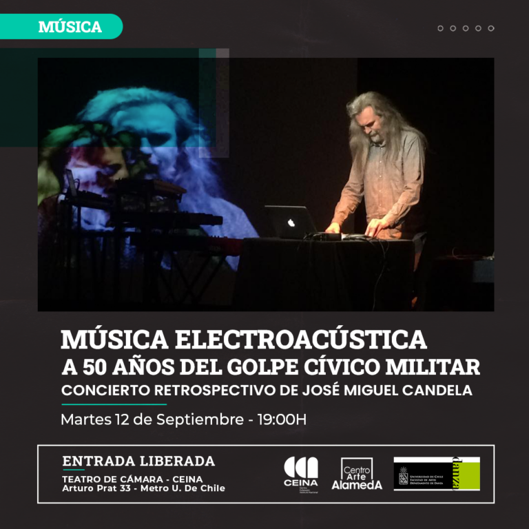 Concierto «Música Electroacústica a 50 años del Golpe Cívico Militar»
